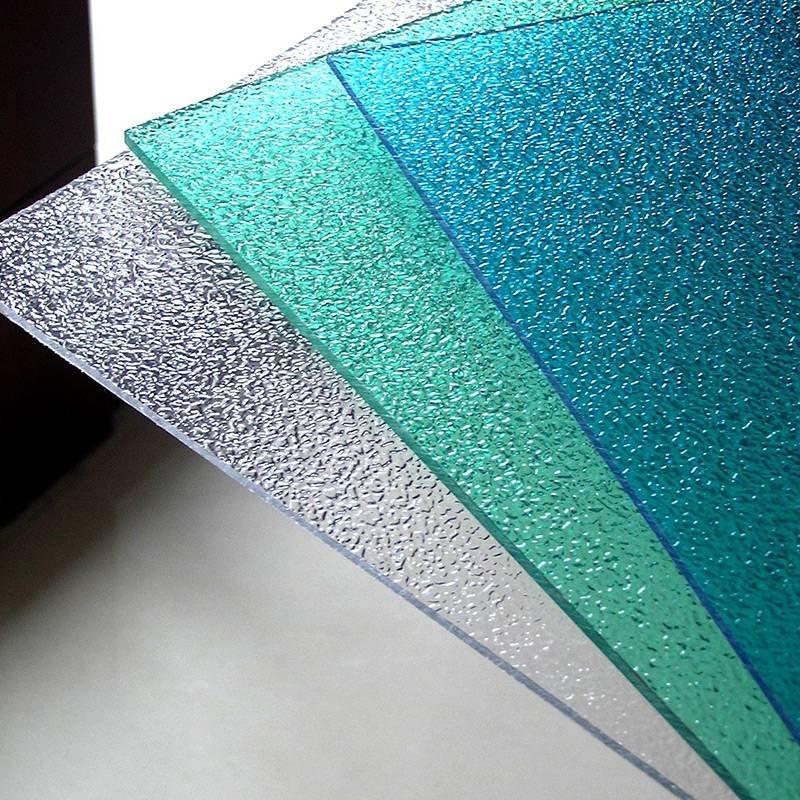 Embossed Polycarbonate Sheets supplied by Sri Ramana Enterprises